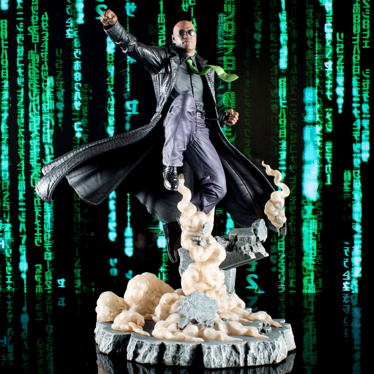 Pre-Order Diamond Gallery The Matrix Morpheus Statue